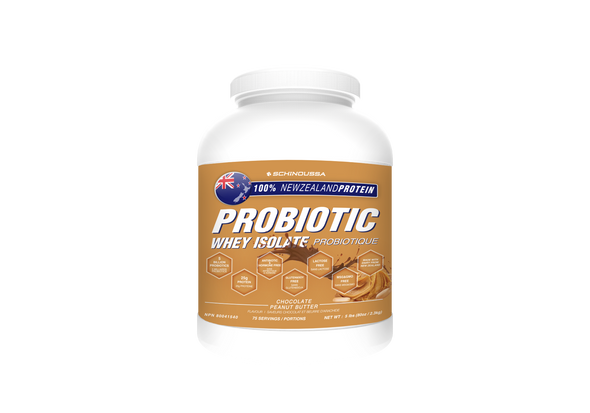 Schinoussa Nutrition Probiotic Whey Chocolate Peanut Butter 5lb