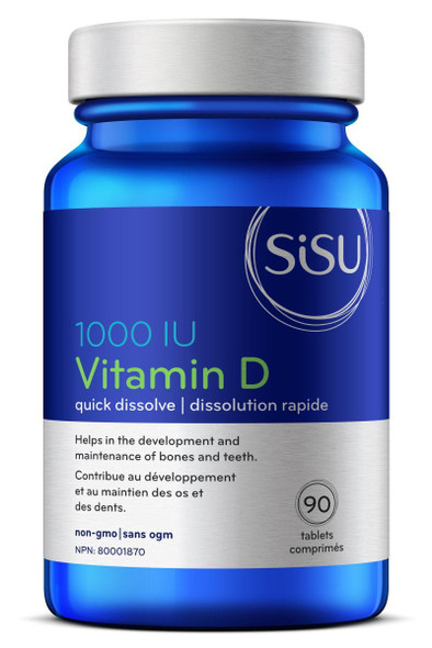 Sisu Vitamin D 1000 IU 90 Tablets