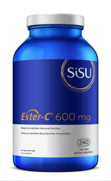 Sisu Ester-C 600mg - 240 Veg Capsules