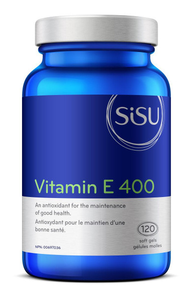 Sisu Vitamin E 400 IU - 120 Softgels