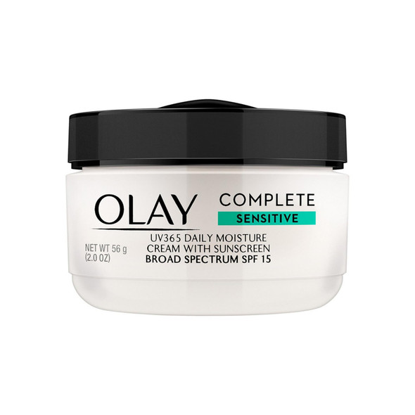 OLAY Complete All Day UV Moisture Cream SPF 15, Sensitive Skin 2 oz