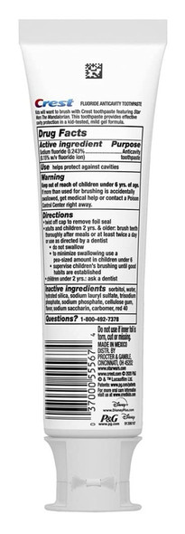 Crest Toothpaste 4.2 Ounce Kids Star Wars Tube (Strawberry) (Pack of 6)