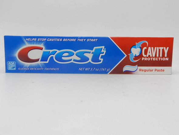 Crest Cavity Protection Toothpaste, Regular Paste, 5.7 oz, 8.550 Lb
