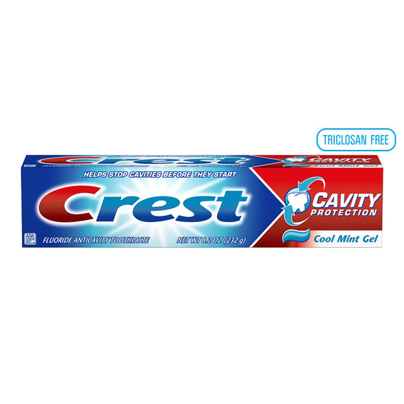 Crest Cavity Protection Cool Mint Flavor Liquid Gel Toothpaste 8.2 Oz (Pack of 6)