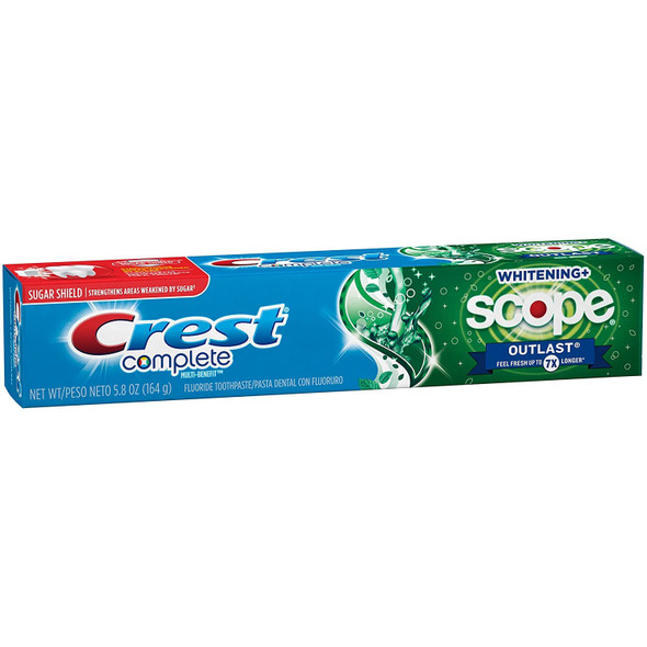 Crest Complete Whitening Scope Outlast 5.8 oz ( Pack of 3)