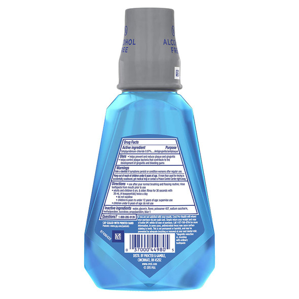 Crest ProHealth Multi-Protection CPC Antigingivitis Antiplaque Mouthwash Clean Mint 8.4 fl oz
