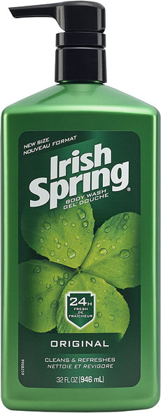 Irish Spring Body Wash Pump, Original, 32 fluid ounce