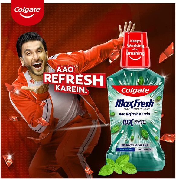 Colgate Plax Fresh Tea Mouthwash - 250 ml