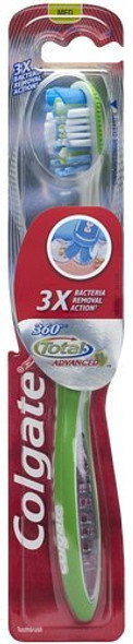 Colgate 360 Total Advanced Full Head Toothbrush, Medium