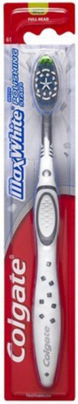 Colgate Max White Full Head Toothbrush, Medium 1 ea (Pack of 1 Unit)