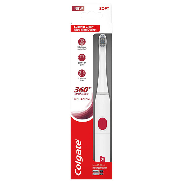 Colgate Max White Whitening Toothbrush, Soft - 2 Count