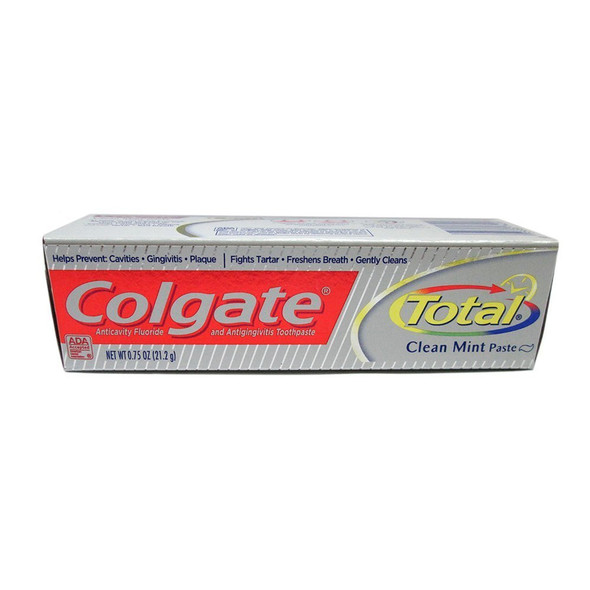 Colgate Total Clean Mint Toothpaste 0.88 oz ( Pack of 4)