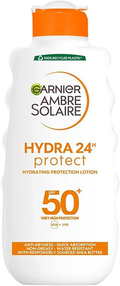 Garnier Ambre Solaire Ultra-Hydrating Sun Cream SPF 50 Plus, 200 ml