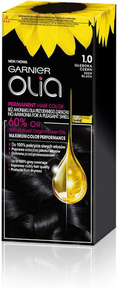 Garnier, Olia Hair Dye Deep Black Clear