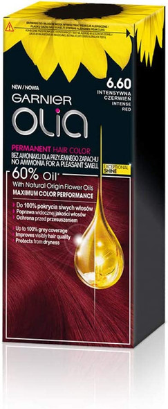 Garnier Olia Hair Dye 6.60 Intense Red