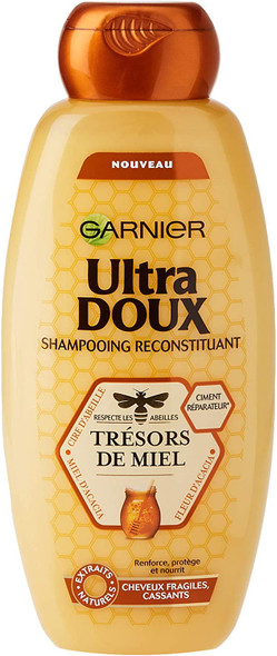 Garnier - Ultra Soft Honey Treasures - Shampoo for Fragile and Brittle Hair - 400ml