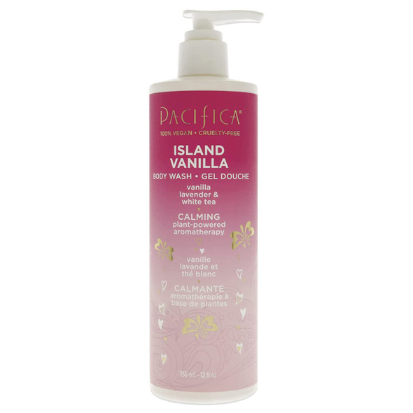 Pacifica Body Wash - Island Vanilla Body Wash Women 12 oz