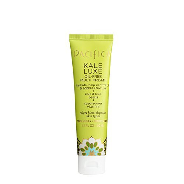 Pacifica Beauty Kale Luxe Oil-Free Moisturizing Face Cream, For Oily Skin Types, Vegan and Cruelty Free, 1.7 Fl Oz