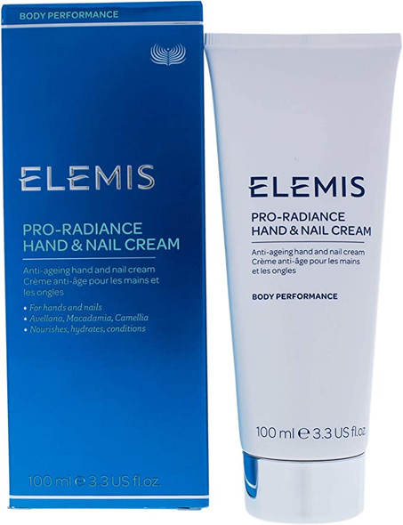 ELEMIS Pro-Radiance Anti-Aging Hand and Nail Cream, 3.3 Fl Oz