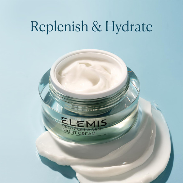 ELEMIS Pro-Collagen Oxygenating Night Cream | Ultra Rich Daily Face Moisturizer Firms, Smoothes, and Replenishes the Skin with Antioxidants | 50 mL