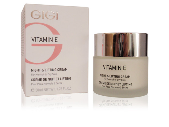 GIGI Vitamin E Night & Lifting Cream For Dry Skin 50ml 1.76fl.oz