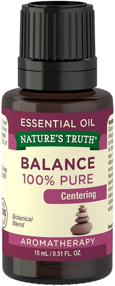 Nature's Truth Balance Essential Oil - .5 oz, Pack of 4