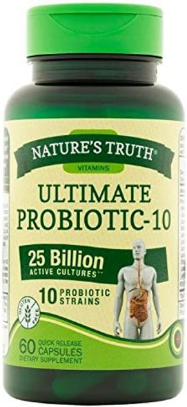 Nature's Truth Ultimate Probiotic Capsules, 60 Count