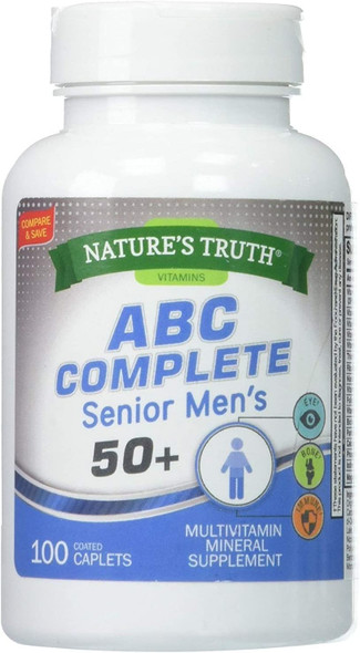 Nature's Truth ABC Complete Mens 50+ Multivitamin 100 Count (2)