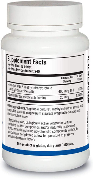 Biotics Research, Methylfolate Plus 120 Tabs NEW by Biotics Research