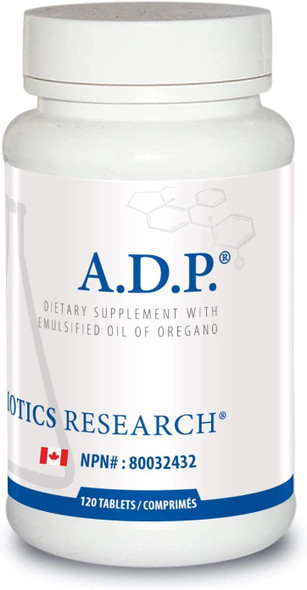 Biotics Research ADP Highly Concentrated Oil of Oregano, Optimal Absorption and Delivery. Antioxidant, Supports Microbial Balance