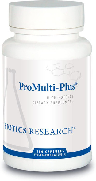 Biotics Research Pro Multi Plus Daily Complete Multivitamin For Men 180 Capsules