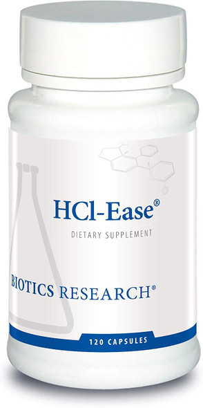 Hcl Easea Digestiona Intestine And Inflammationa Supporta Gluten Free Dietary Supplement Bya Biotics Researcha 120Caps