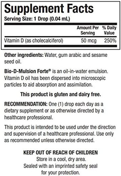 Bio D Mulsion Forte by Biotics Research