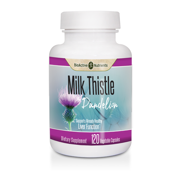 Milk Thistle and Dandelion 120 caps by BioActive Nutrients