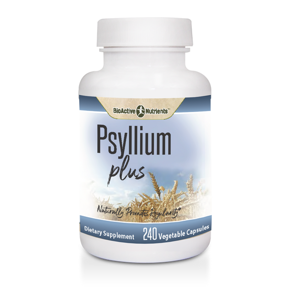 Psyllium Plus 240 vegetarian capsules by BioActive Nutrients