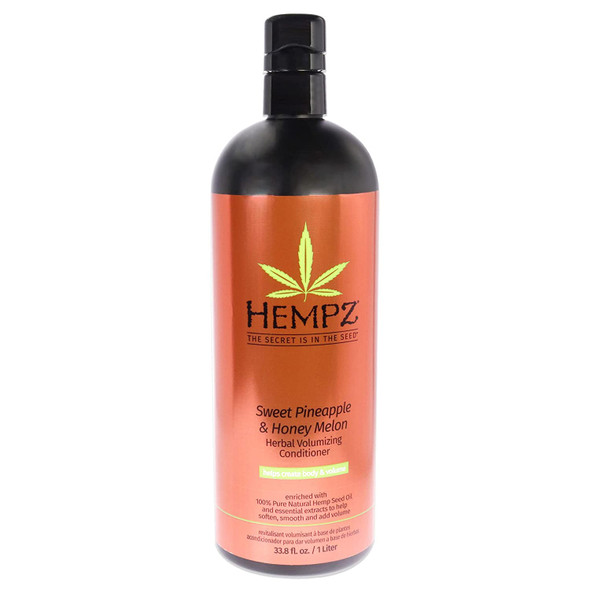 Hempz Sweet Pineapple and Honey Melon Herbal Volumizing Conditione Unisex Conditioner 33.8 oz