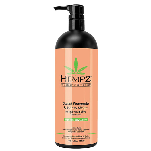 Hempz Sweet Pineapple & Honey Melon Herbal Shampoo, 33.8 oz.