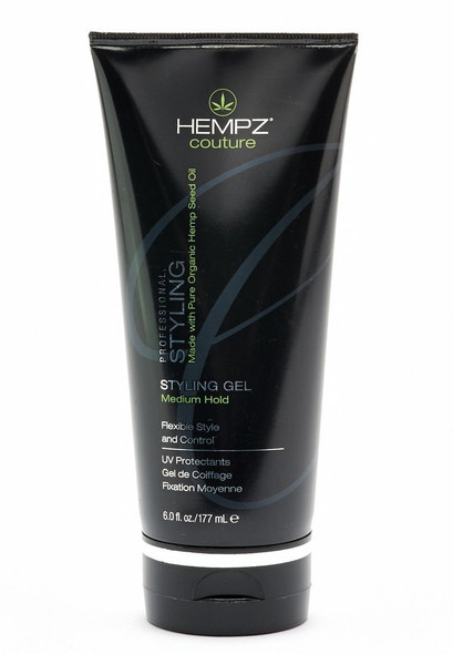 Hempz Couture Styling Gel Hold, Medium, 6 oz.