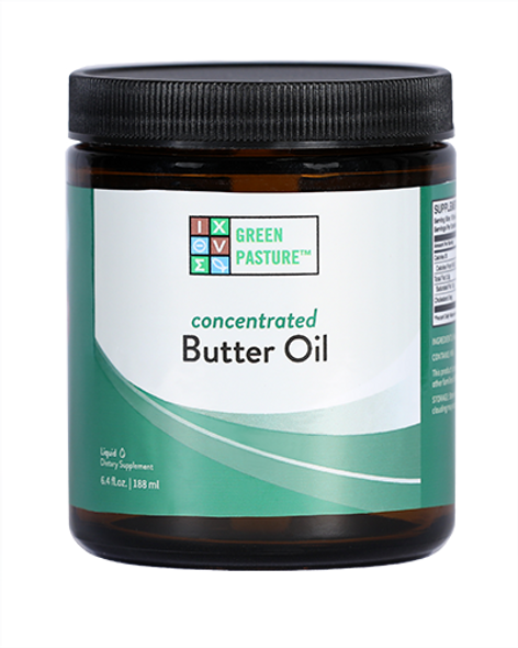 Green Pasture X-Factor Gold Concentrated Butter Oil, Unflavored 6.4 fl
