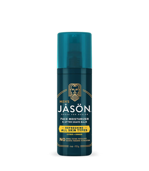 Jason Men's Refreshing Lotion & Aftershave Balm, 4 oz