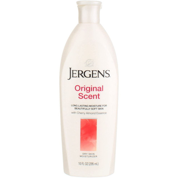 Jergens Original Scent 10 Ounce Dry Skin Moisturizer (295ml) (3 Pack)