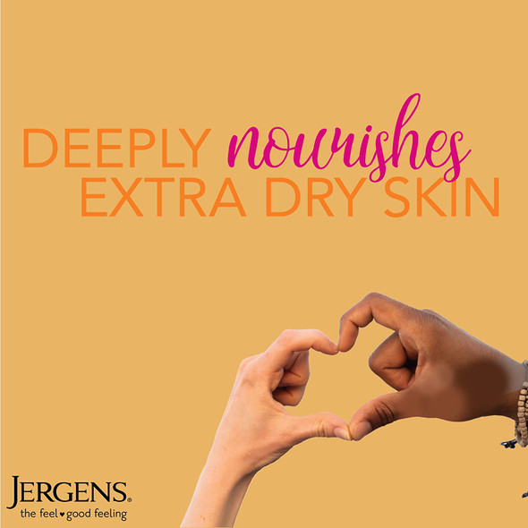 Jergens Ultra Healing Dry Skin Lotion, Body and Hand Moisturizer for Quick Absorption into Extra Dry Skin, with HYDRALUCENCE blend, Vitamins C, E, and B5, 32 Ounce