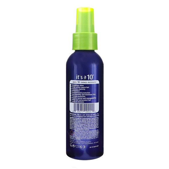 It's a 10 Haircare Miracle Shine Spray with Noni Oil, 4 fl. oz. (Pack of 2)