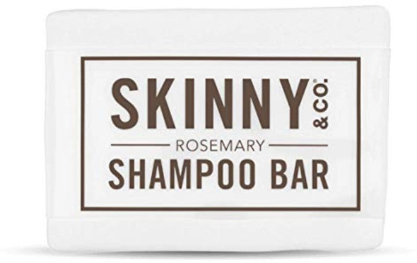 SKINNY & CO. Rejuvenating Rosemary Shampoo Bar- 100% Chemical Free - 5 oz.