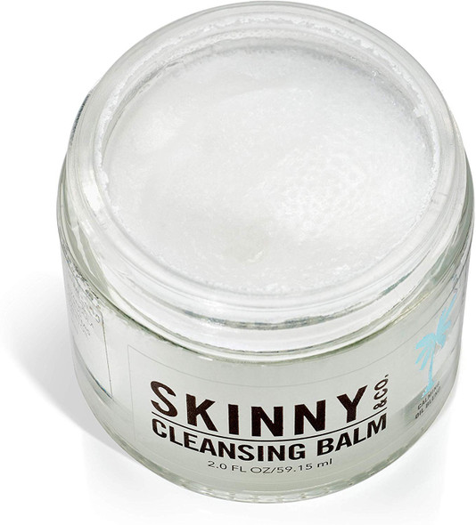 SKINNY & CO. Calming Cleansing Balm and Makeup Remover - 100% Chemical Free - 2 oz.