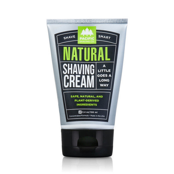 Pacific Shaving Company Shave Smart Natural Shave Cream -  3.4 oz