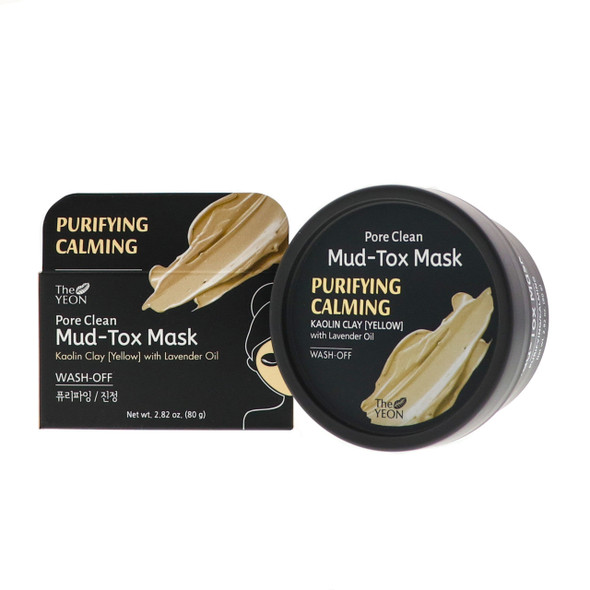 THE YEON Purifying Calming Pore Clean Yellow Mud Tox Mask 2.82 oz