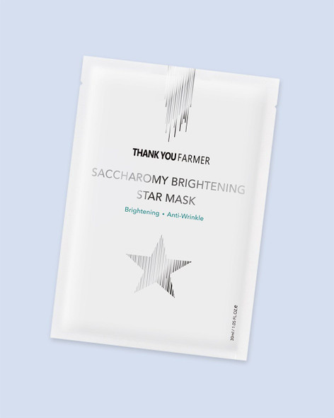 THANK YOU FARMER Saccharomy Brightening Star Mask