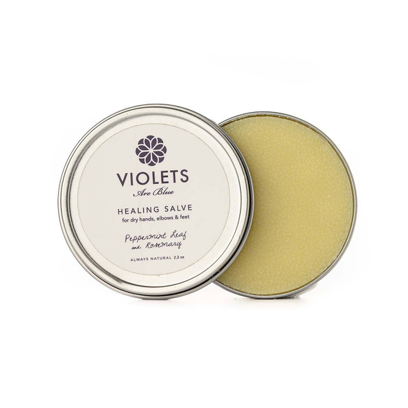 Violets are Blue Healing Salve with Eucalyptus and Peppermint2.2 oz / 65 ml