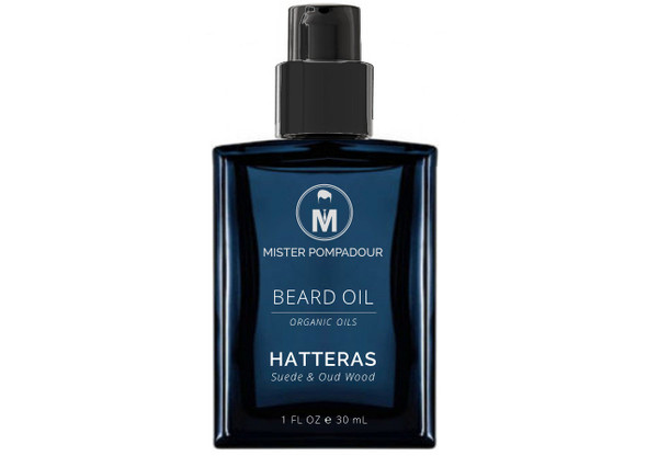 Mister Pompadour Hatteras Beard Oil, 1 oz (Organic)